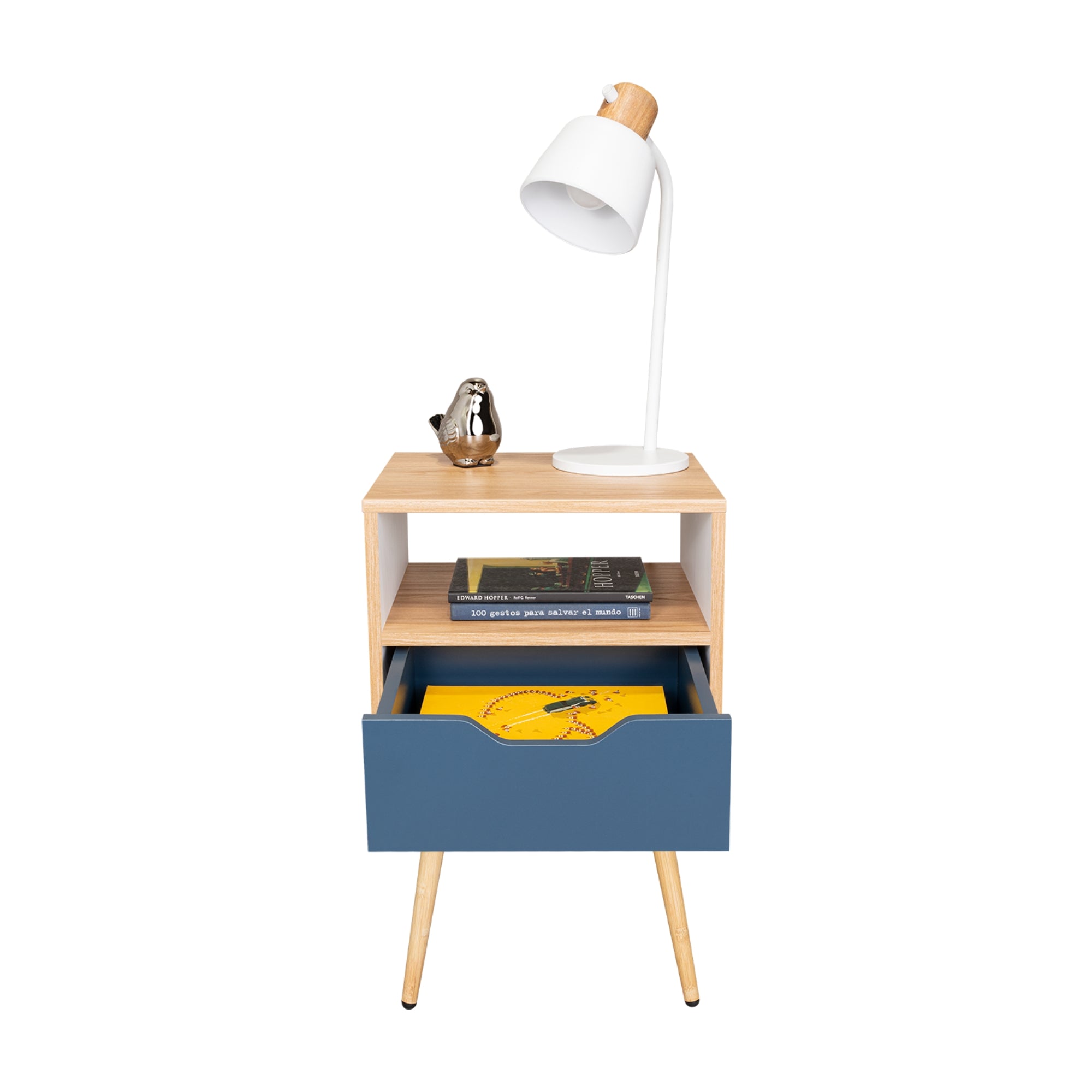 VELADOR 1 CAJON OTOM FRESNO Y KRONOS AZUL 63,0X40,0X35,0 CM - 4