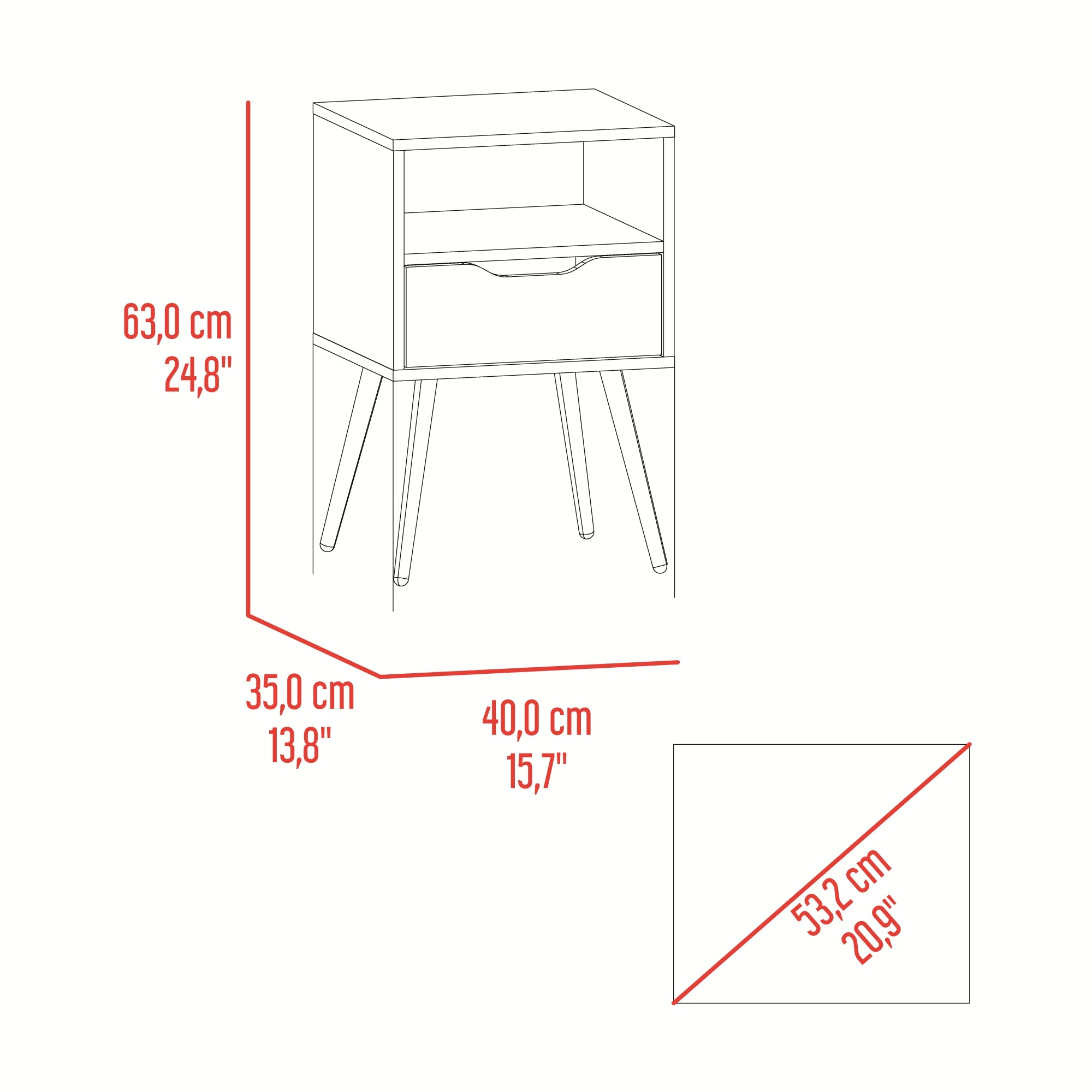VELADOR 1 CAJON OTOM FRESNO Y KRONOS AZUL 63,0X40,0X35,0 CM - 7