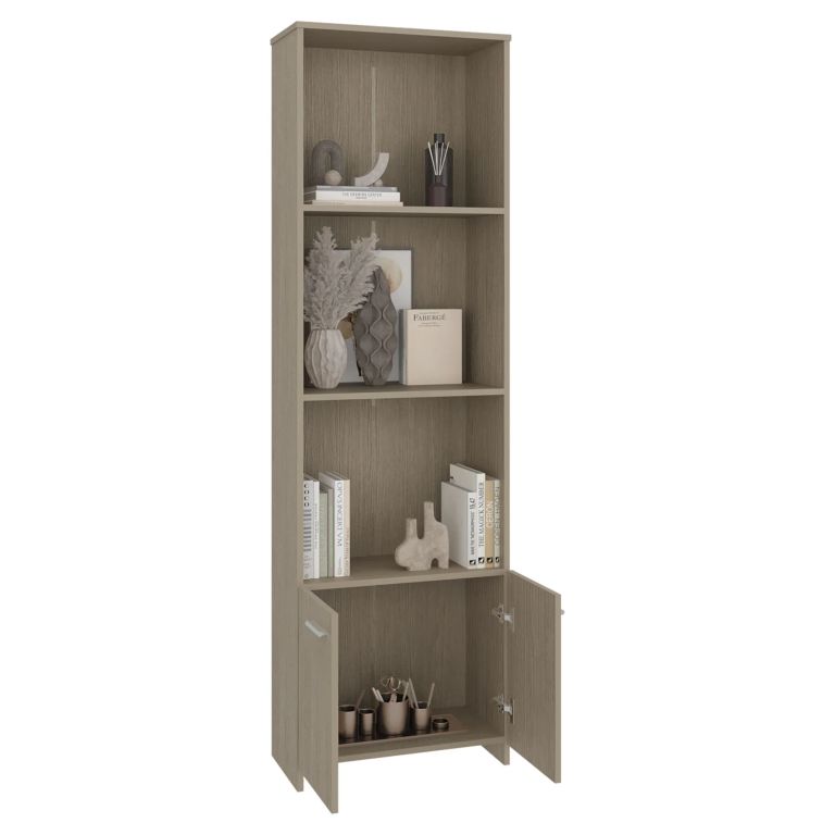 BIBLIOTECA 2 PUERTAS OFFICE CARTAGENA 181,5X55,1X26,5 CM - 2