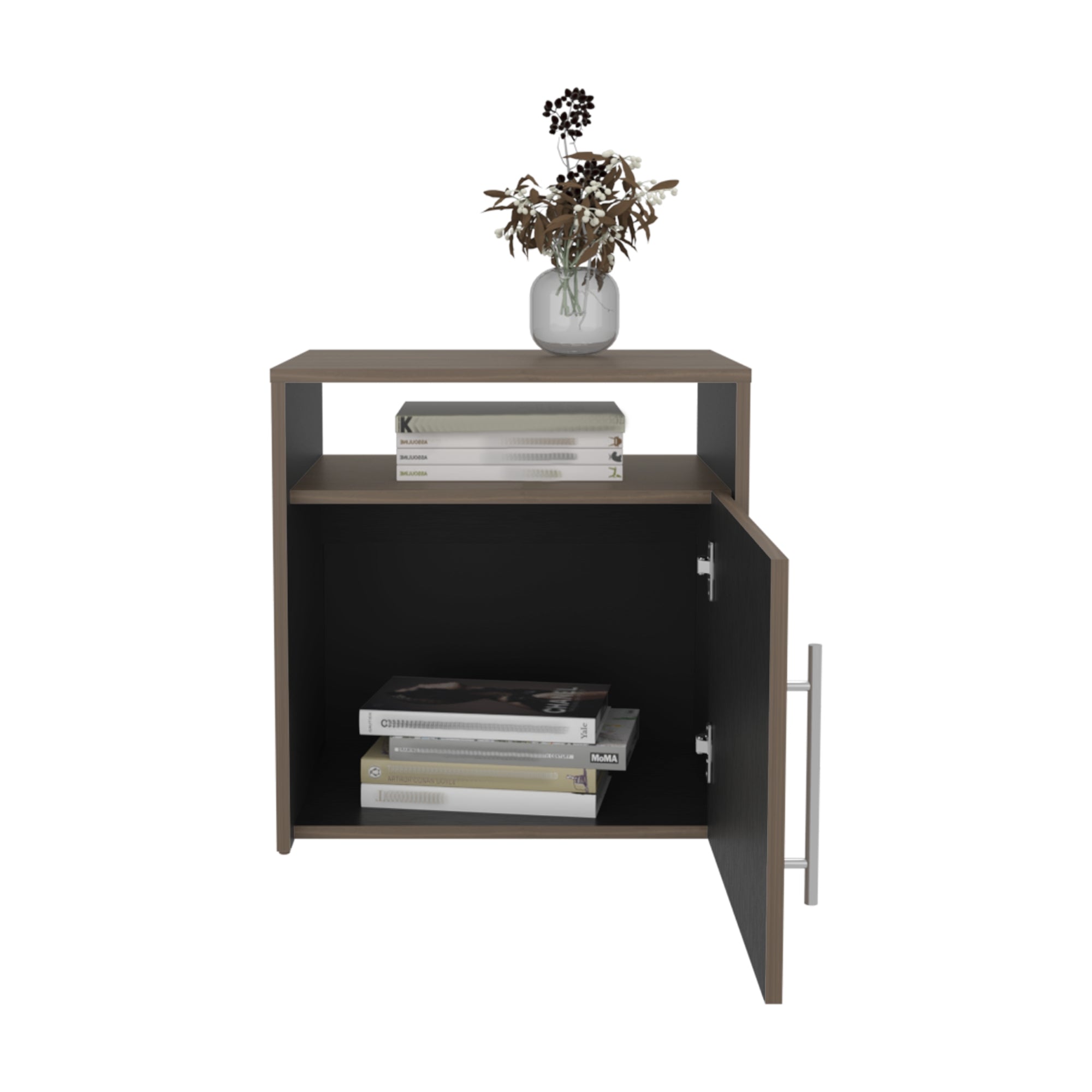 VELADOR 1 PUERTA BIGAF MILAN Y WENGUE 54,1X51,8X42,1 CM - 4