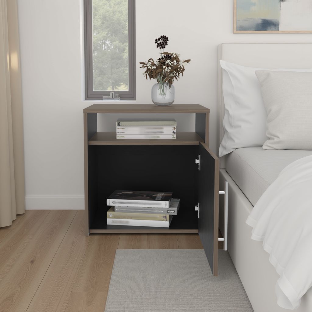 VELADOR 1 PUERTA BIGAF MILAN Y WENGUE 54,1X51,8X42,1 CM - 5