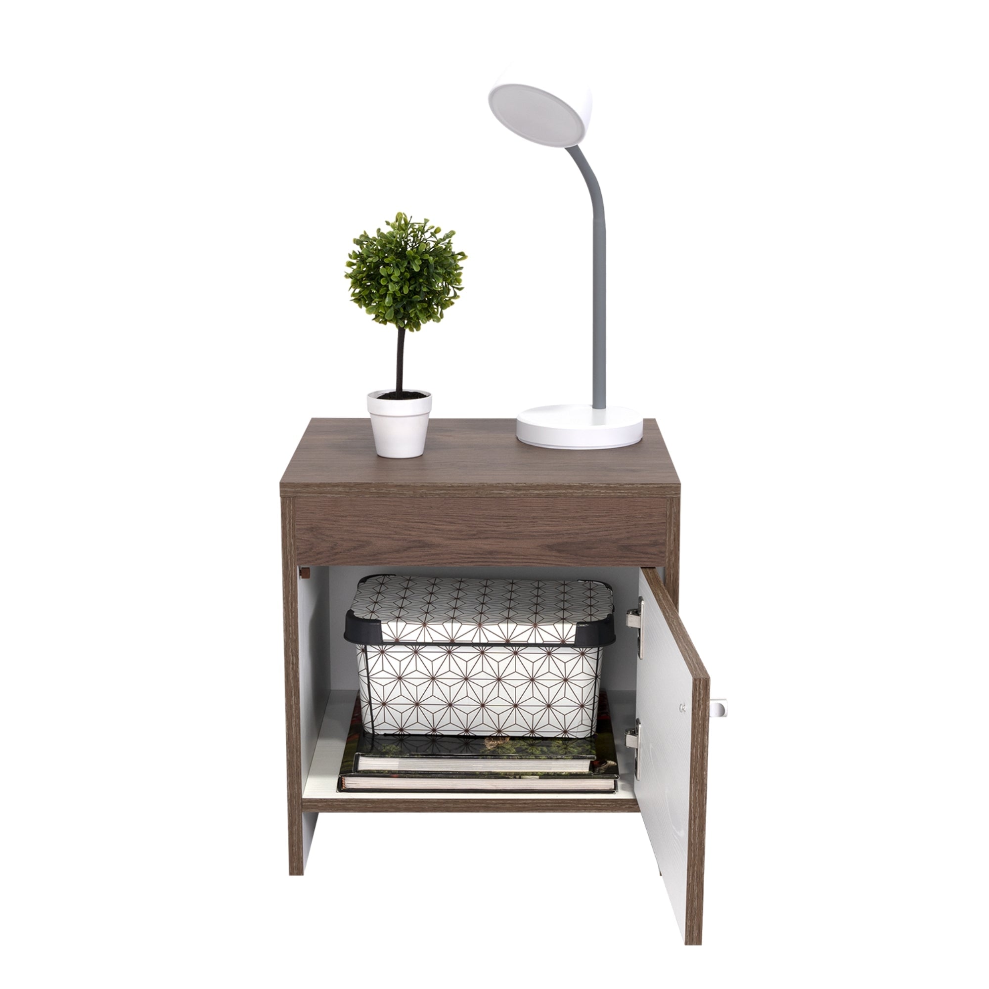 VELADOR 1 PUERTA COLORE MILAN Y BLANCO 41,6X40,0X35,2 CM - 1