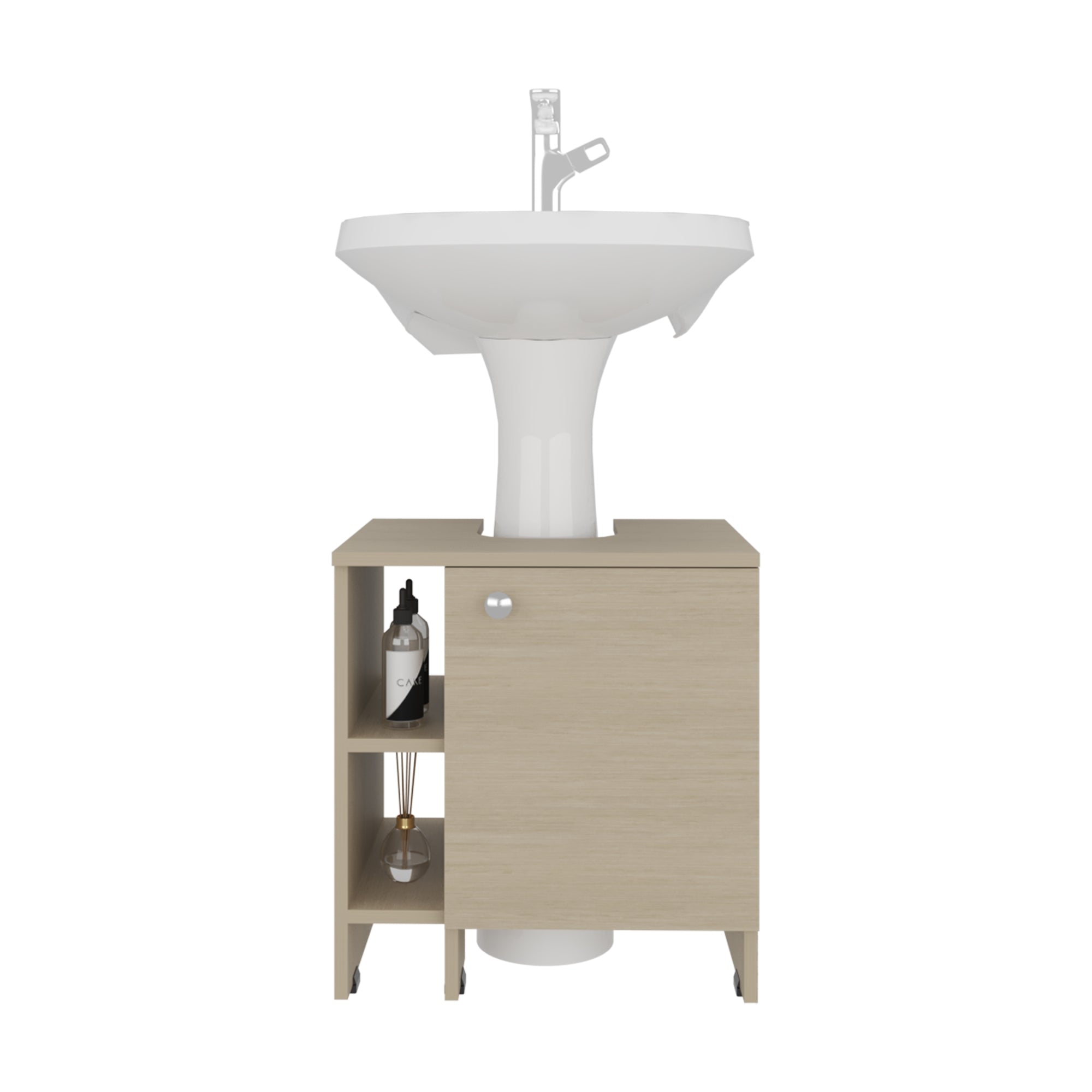 MUEBLE PARA LAVAMANOS 1 PUERTA BASIC 50,9X47,0X37,4 CM - 2
