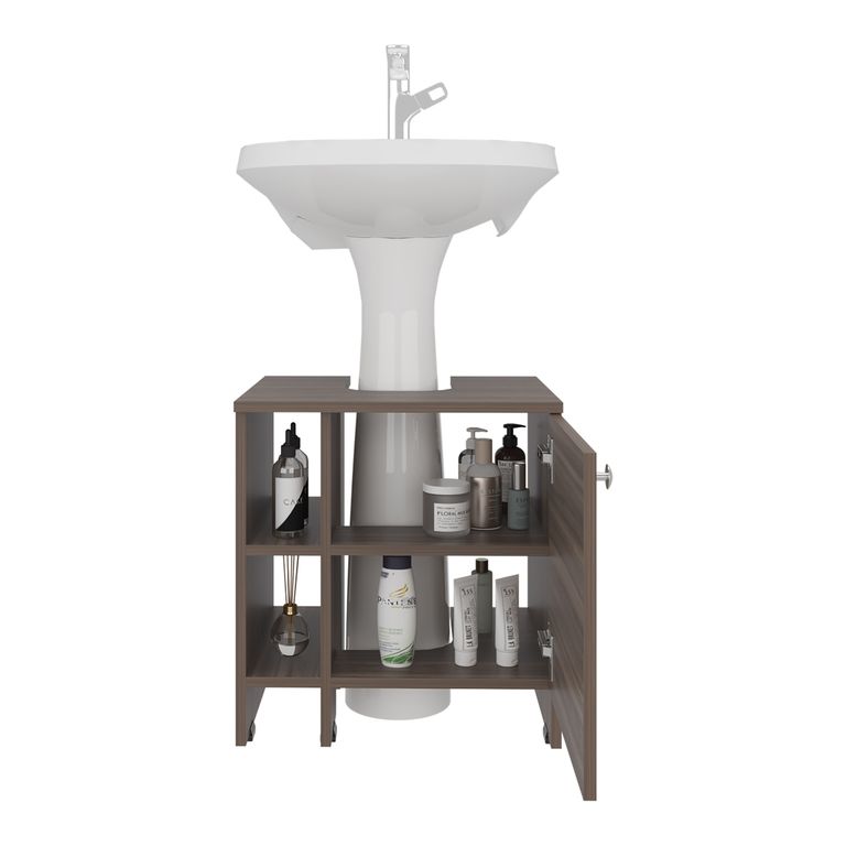 MUEBLE PARA LAVAMANOS 1 PUERTA BASIC 50,9X47,0X37,4 CM - 4