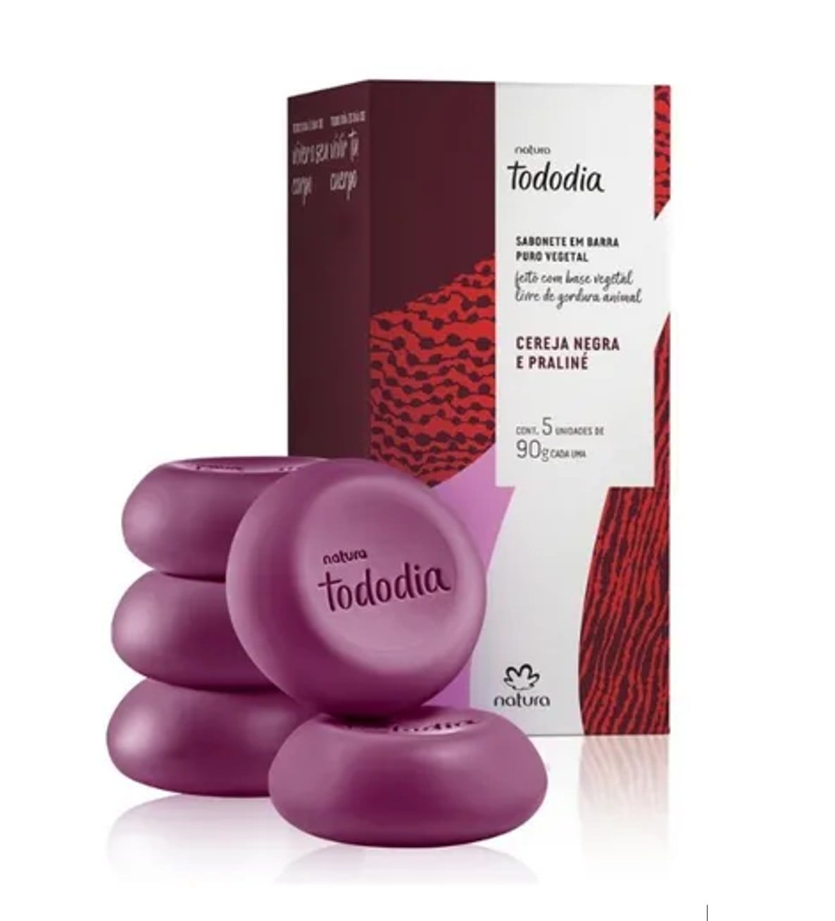 JABON EN BARRA TODODIA DE CEREZA NEGRA Y PRALINE - 1