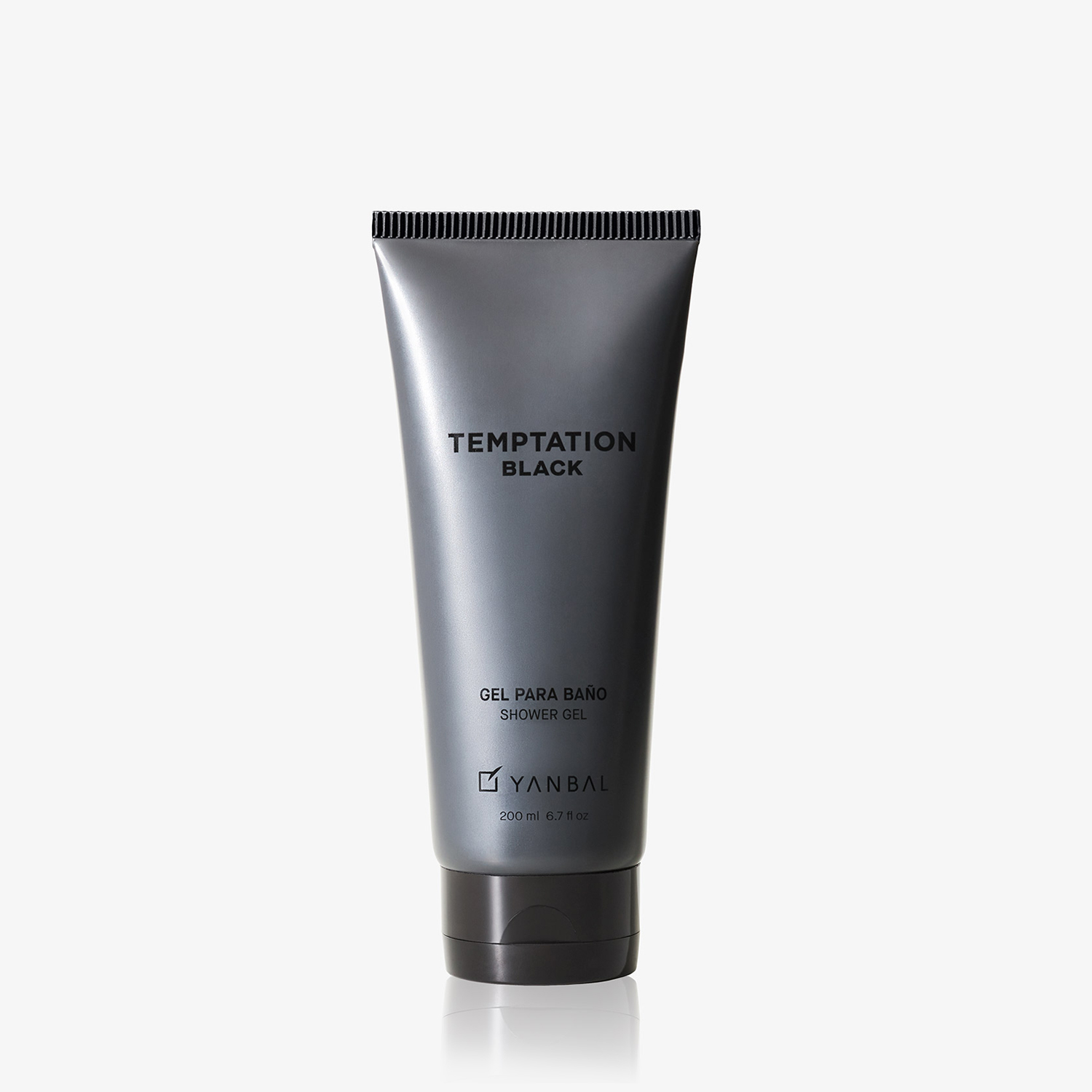 GEL DE DUCHA PARA HOMBRES YANBAL TEMPTATION BLACK 200 ML - 1