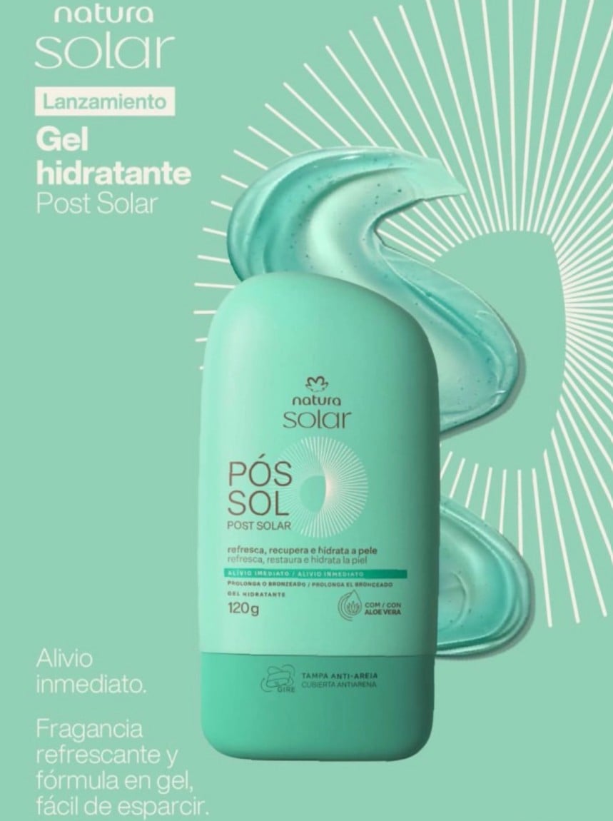 GEL HIDRATANTE POST SOLAR NATURA SOLAR 120 G - 2