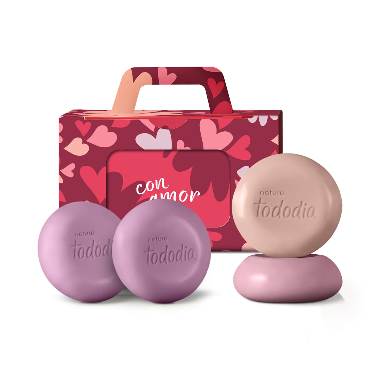 REGALO JABONES CORPORALES CON AMOR FRUTAL SURTIDO TODODÍA NATURA EKOS 4 UND - 1