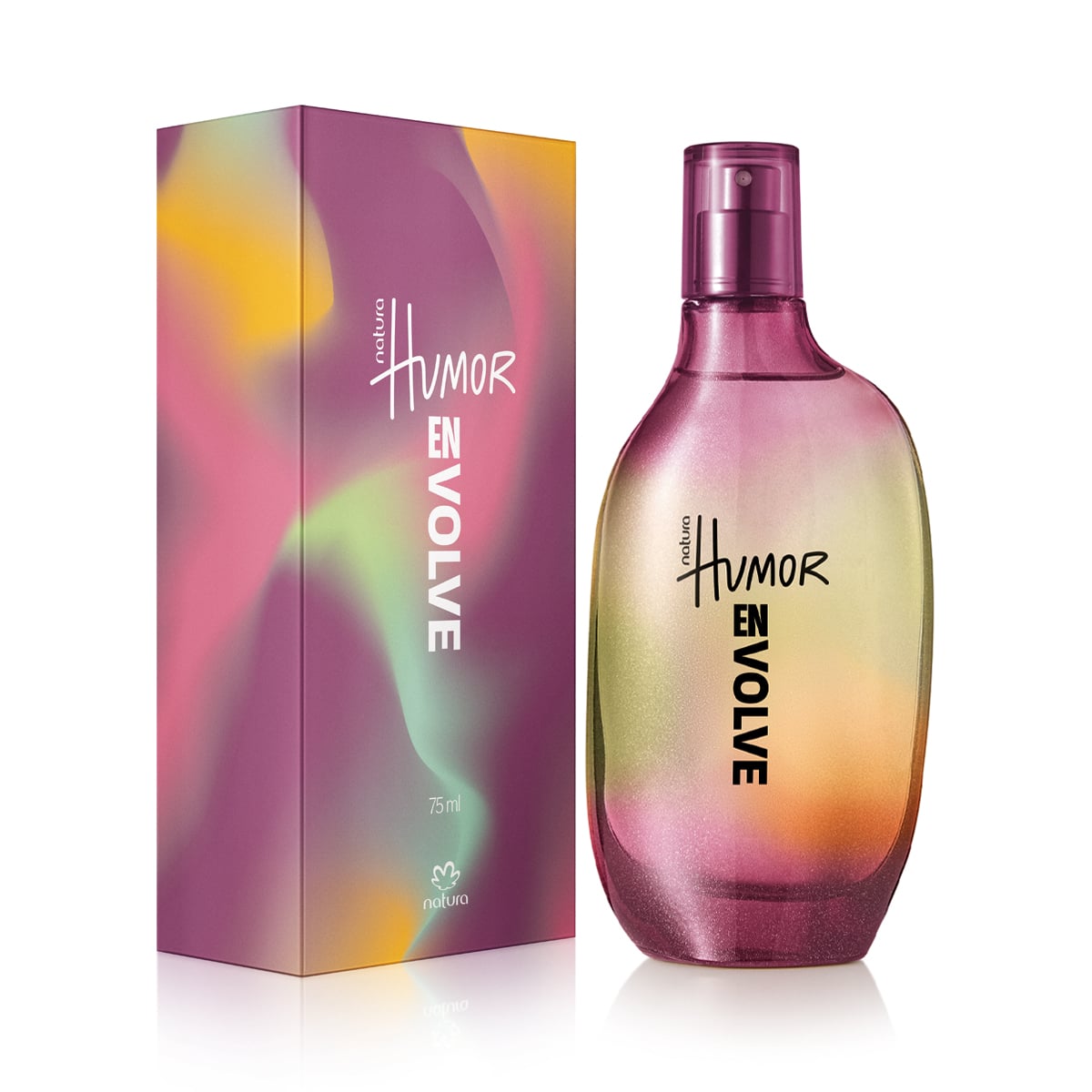 HUMOR ENVOLVER EAU DE TOILETTE 75ML NATURA - 1
