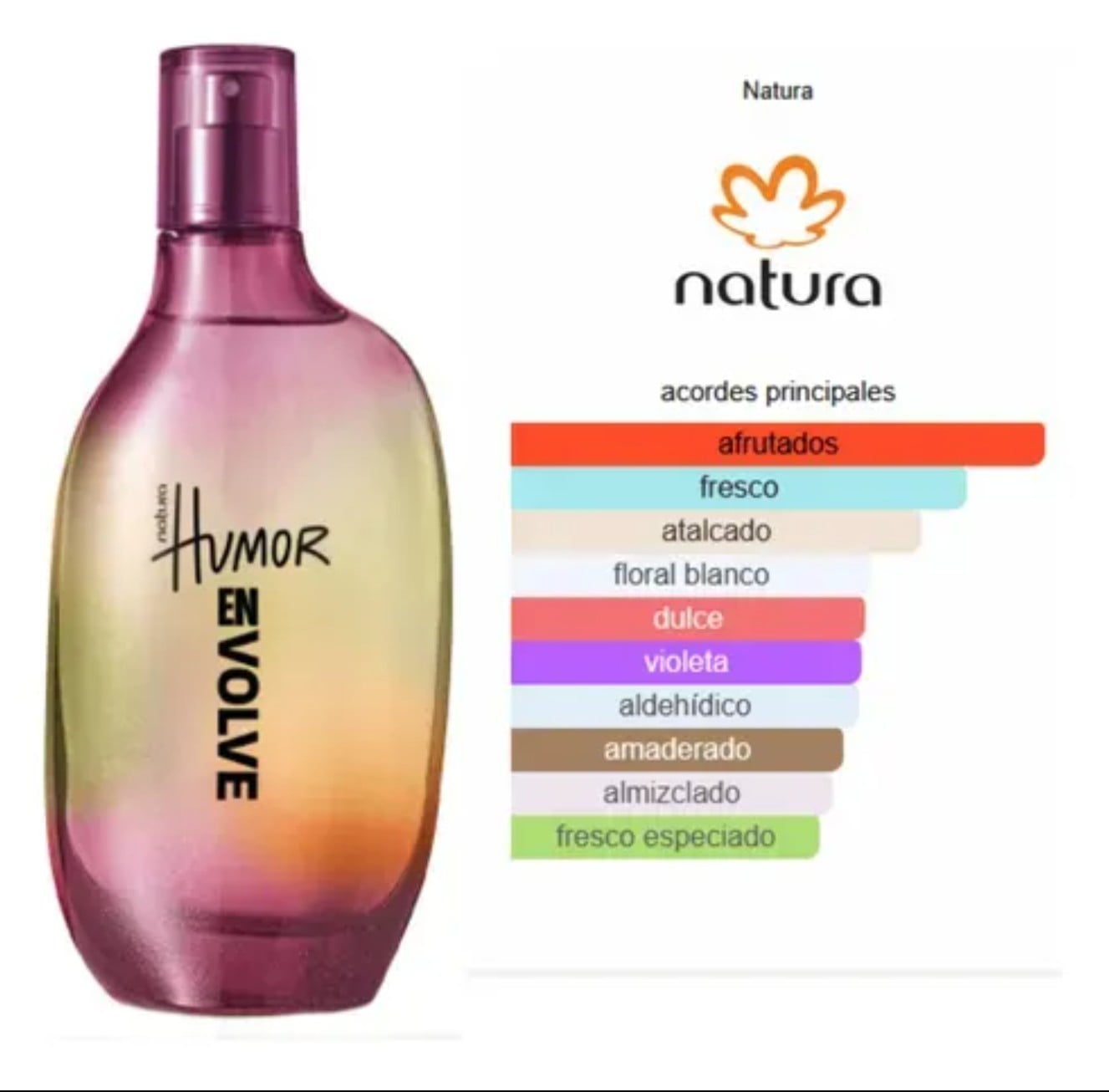HUMOR ENVOLVER EAU DE TOILETTE 75ML NATURA - 2