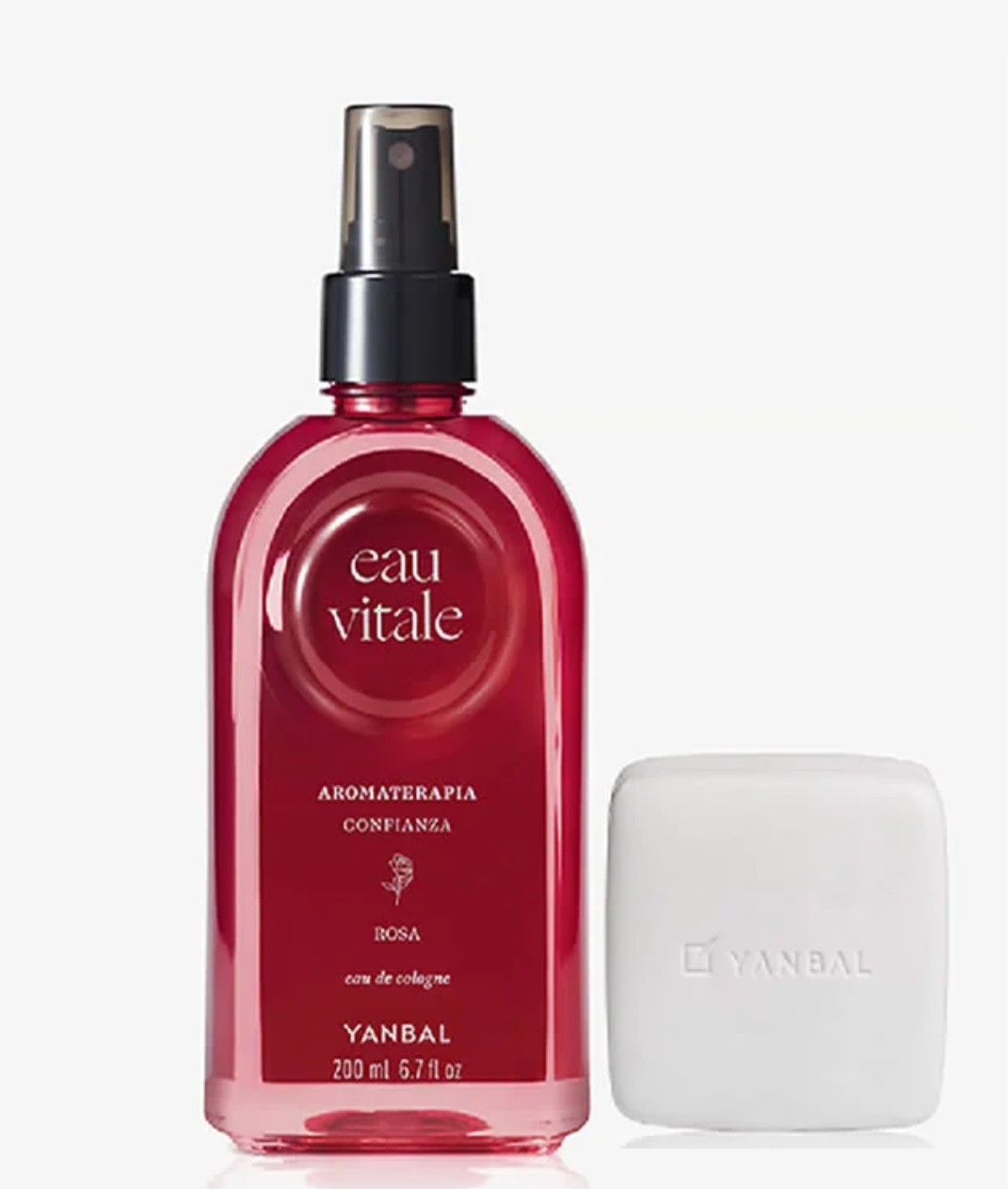 YANBAL EAU VITALE ROSA COLONIA RELAJANTE CON JABÓN BARRA - 2