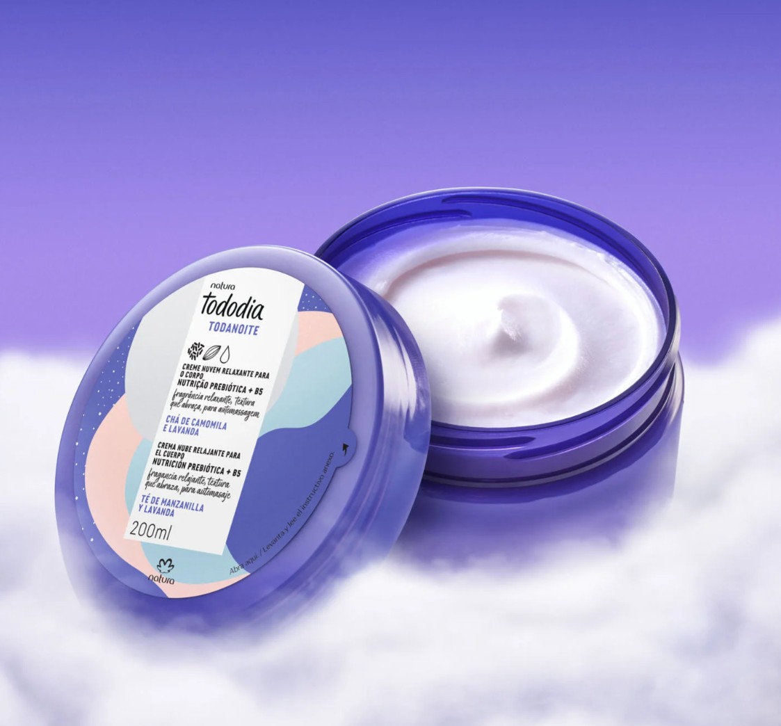 CREMA RELAJANTE NUBE TÉ DE MANZANILLA Y LAVANDA 200 ML NATURA TODODIA - 2