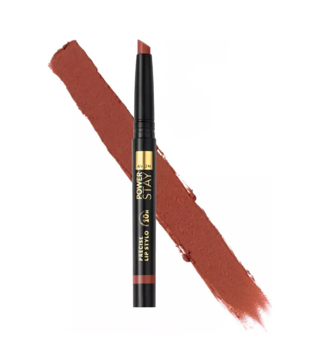 POWER STAY LABIAL MATE PRECISO 10H TONO AMBER GODNESS AVON - 1