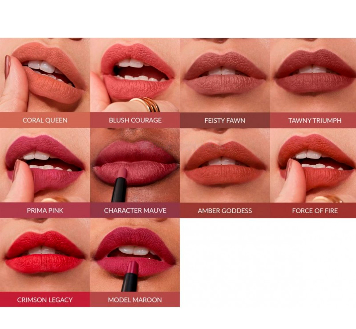 POWER STAY LABIAL MATE PRECISO 10H TONO AMBER GODNESS AVON - 3