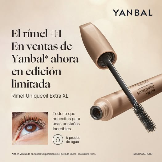 MASCARA DE PESTAÑA ALARGADOR A PRUEBA DE AGUA UNIQUECIL EXTRA XL NEGRO - 2