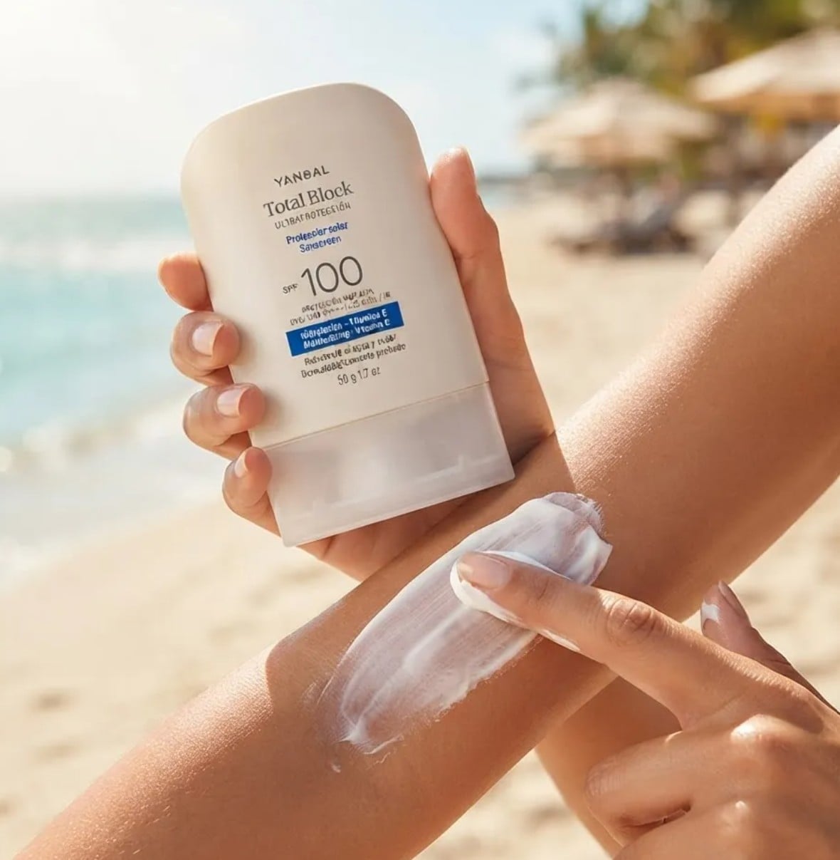 PROTECTOR SOLAR TOTAL BLOCK SPF 100  YANBAL - 3