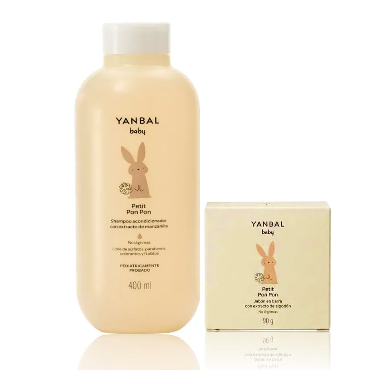 SHAMPOO ACONDICIONADOR + JABÓN YANBAL BABY PETIT PON PON - 1
