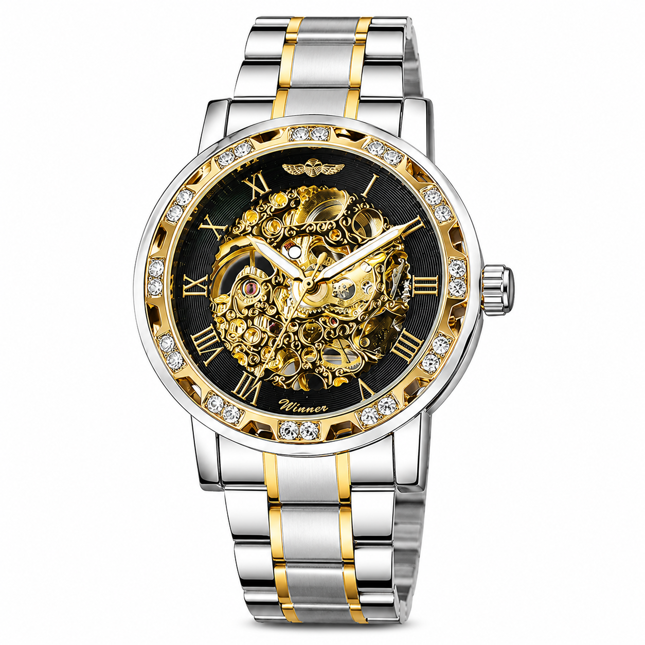 RELOJ FORSINING HOMBRE LIMITES DORADOS SKUFOR-22 - 1