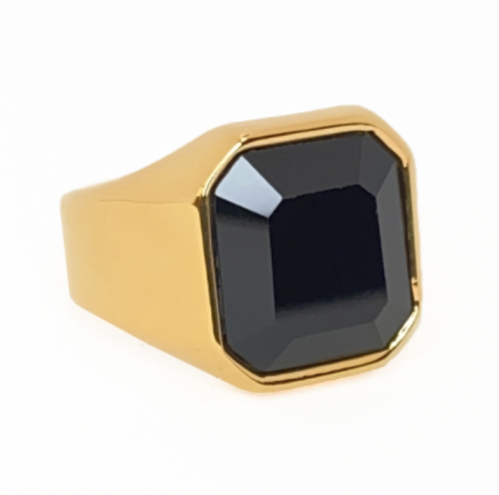 ANILLO CLASSY DORADO | RIN-28 - 1