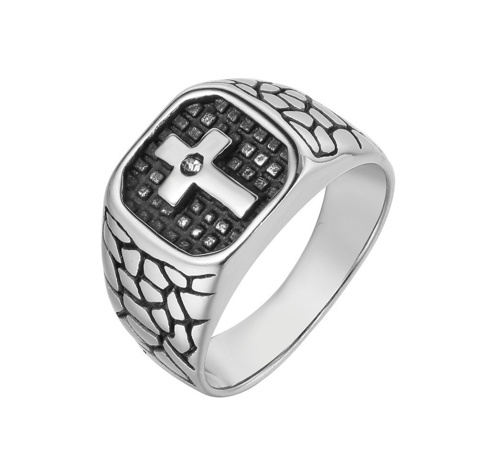 ANILLO TINY HOLY CROSS | RIN-63 - 1