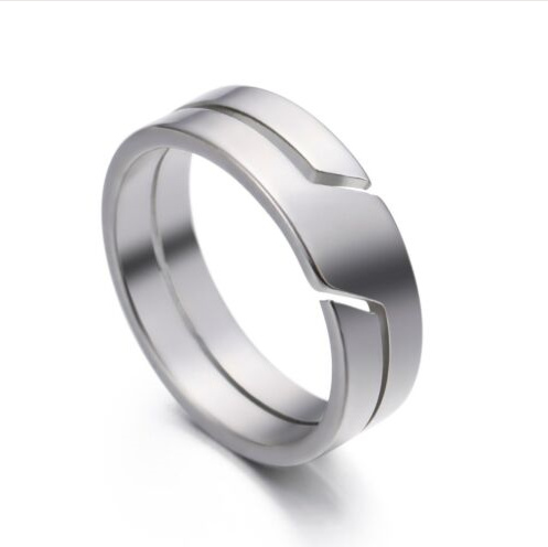 ANILLO VECTORIZADO PLATEADO | SKU: RIN-48 - 1