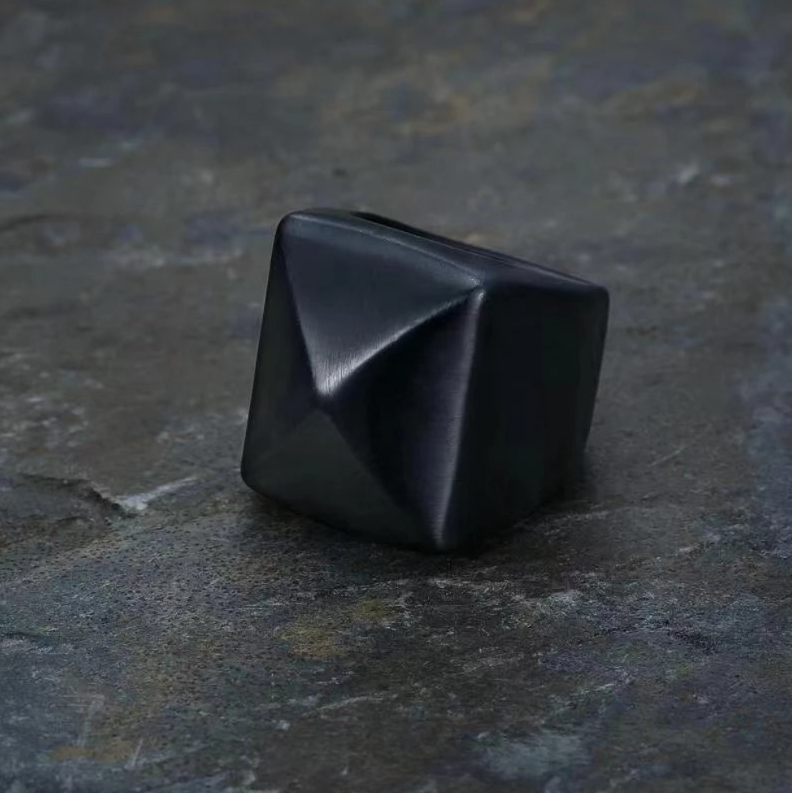 ANILLO PUNTO CUR NEGRO | RIN-32 - 2