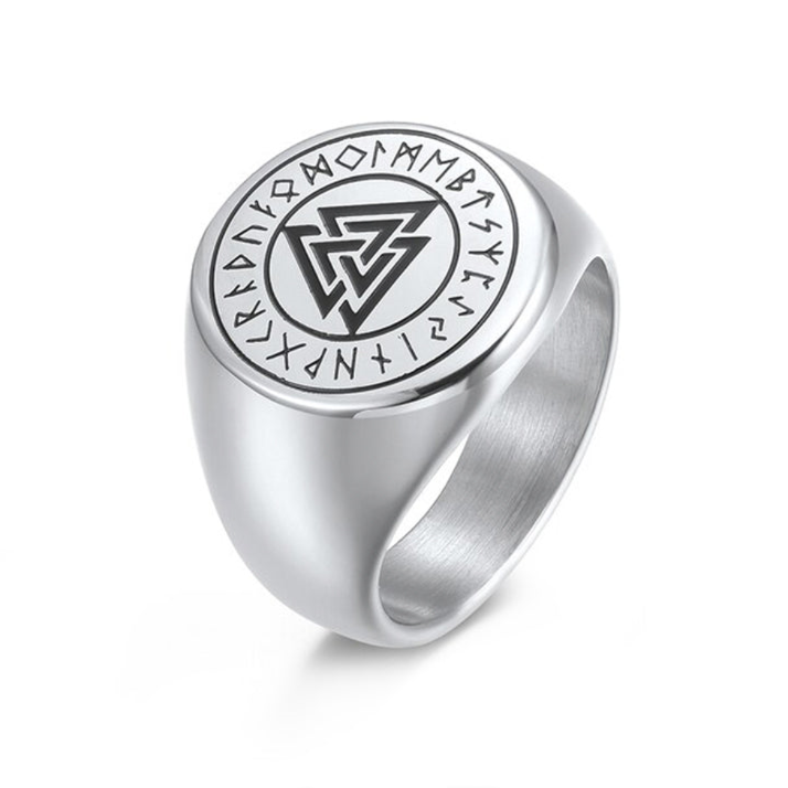 ANILLO PLATA RÚNICO | RIN-46 - 1