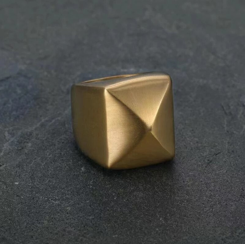 ANILLO PUNTO CUR DORADO | RIN-34 - 1