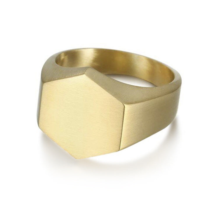 ANILLO HEX UNIK DORADO | RIN-37 - 1