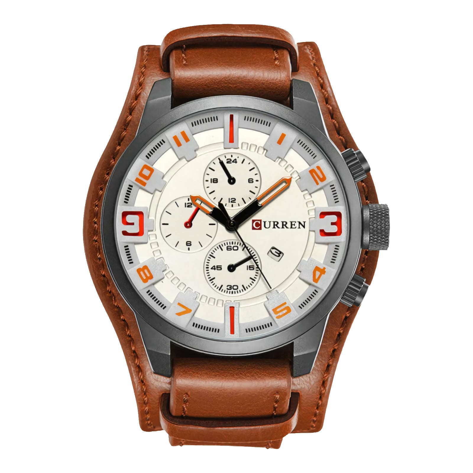 RELOJ CURREN - CASUAL MARRON 8225 | CUR-13 - 1