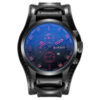 RELOJ CURREN ORIGINAL - CASUAL NEGRO 8225 | CUR-14 - 1