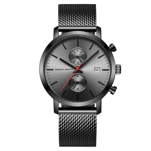 RELOJ HANNAH MARTIN - ELEGANTE 
NEGRO | HAN-67 - 1