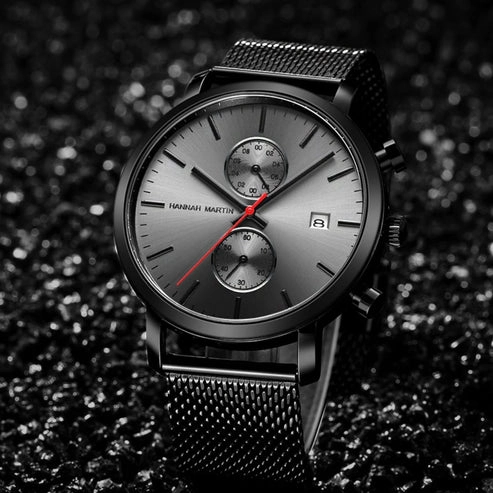 RELOJ HANNAH MARTIN - ELEGANTE 
NEGRO | HAN-67 - 2