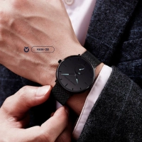 RELOJ ORIGINAL HANNAH MARTIN - ELEGANTE Y CASUAL NEGRO | HAN-28 - 2