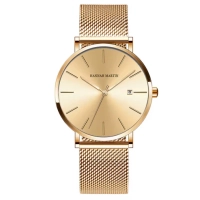 RELOJ ORIGINAL HANNAH MARTIN HM151 ELEGANTE Y CASUAL - DORADO | HAN-86 - 1