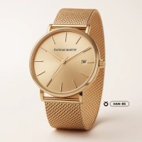 RELOJ ORIGINAL HANNAH MARTIN HM151 ELEGANTE Y CASUAL - DORADO | HAN-86 - 2