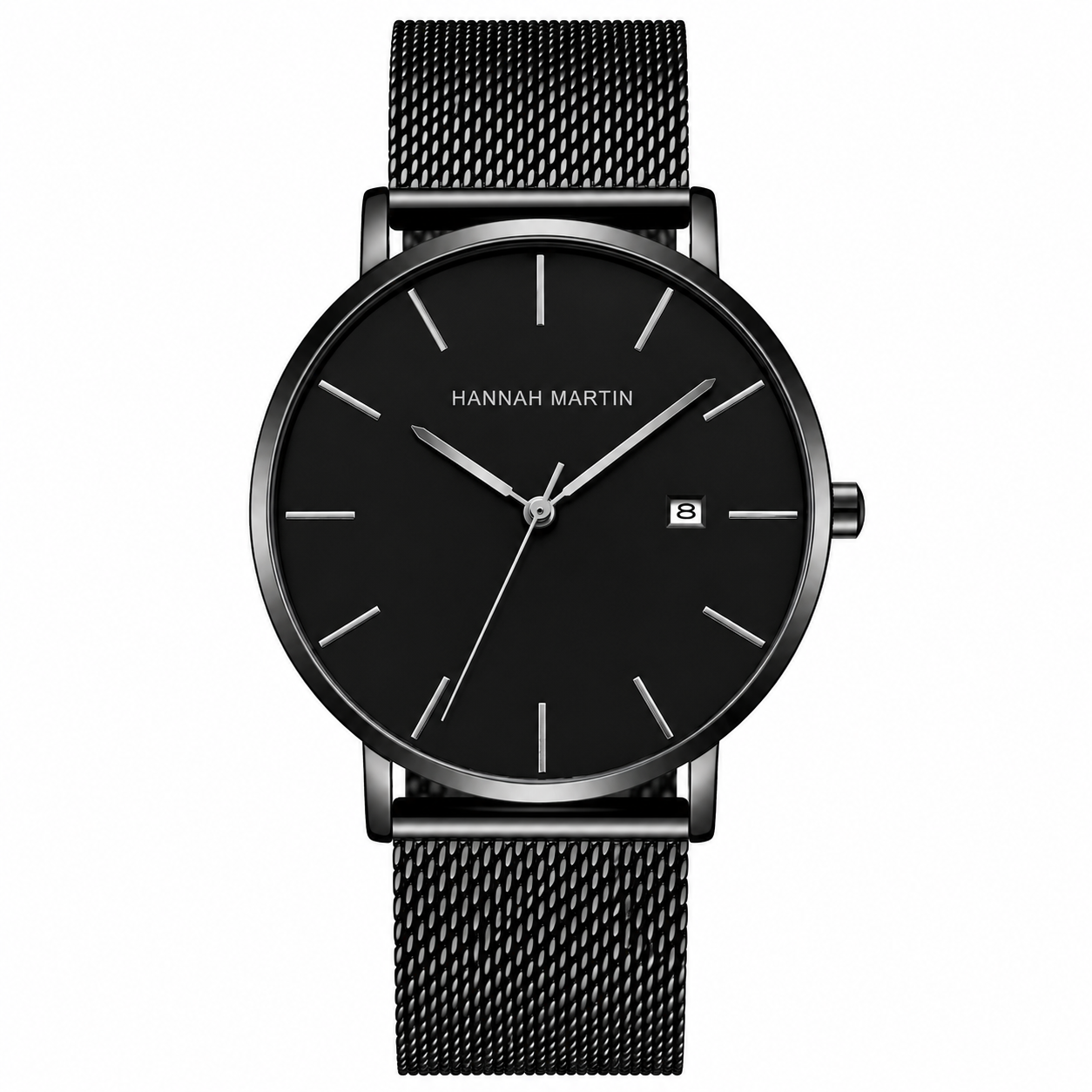 RELOJ HANNAH MARTIN HM151 ELEGANTE Y CASUAL - NEGRO | HAN-85 - 1