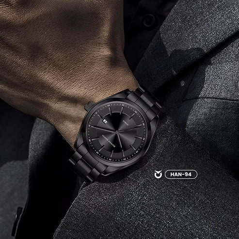 RELOJ ORIGINAL HANNAH MARTIN - ELEGANTE Y CASUAL - NEGRO| HAN-94 - 2