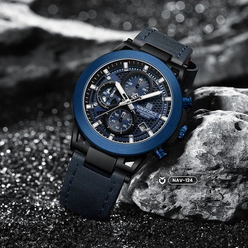 RELOJ NAVIFORCE NF8073 ORIGINAL ELEGANTEN 
AZUL | NAV-124 - 2