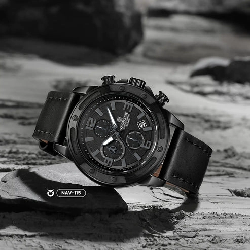 RELOJ NAVIFORCE NF 8074 ORIGINAL - NEGRO | NAV-115 - 2