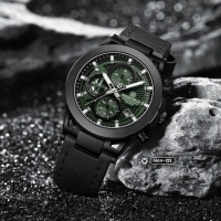 RELOJ NAVIFORCE NF8073 ORIGINAL ELEGANTEN NEGRO CON VERDE
 | NAV-123 - 2
