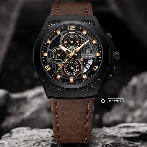 RELOJ NAVIFORCE NF8051L ORIGINAL CASUAL - MARRÓN | NAV-136 - 2