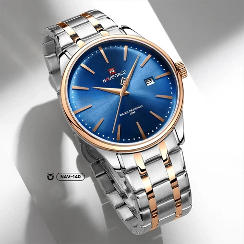 RELOJ NAVIFORCE ORIGINAL ELEGANTE - AZUL | NAV-140 - 2