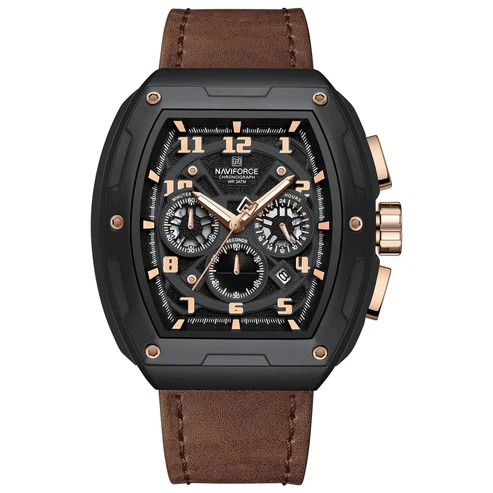 RELOJ ORIGINAL NAVIFORCE - CASUAL -MARRÓN|NAV-130 - 1
