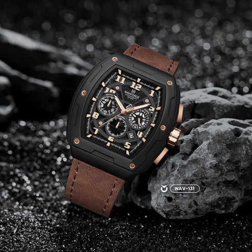 RELOJ ORIGINAL NAVIFORCE - CASUAL -MARRÓN|NAV-130 - 2