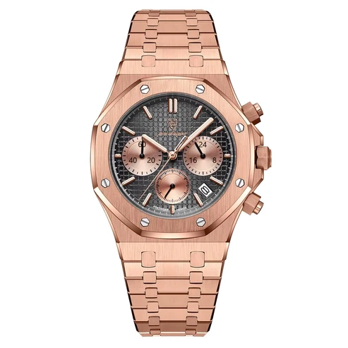 RELOJ POEDAGAR ORIGINAL - ELEGANTE ORO ROSA
| POE-20 - 1
