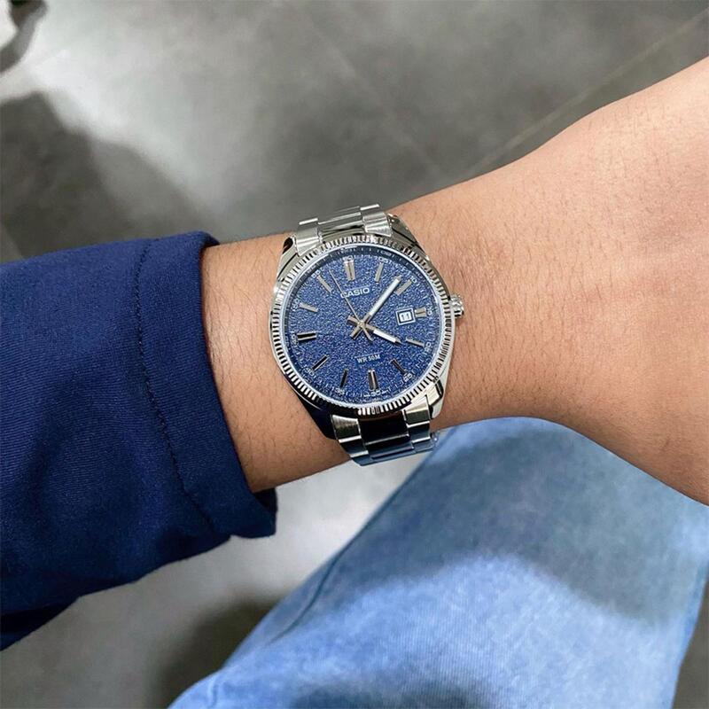 RELOJES CASIO MTP-1302DA PLATEADO CON AZUL
| CAS-81 - 2