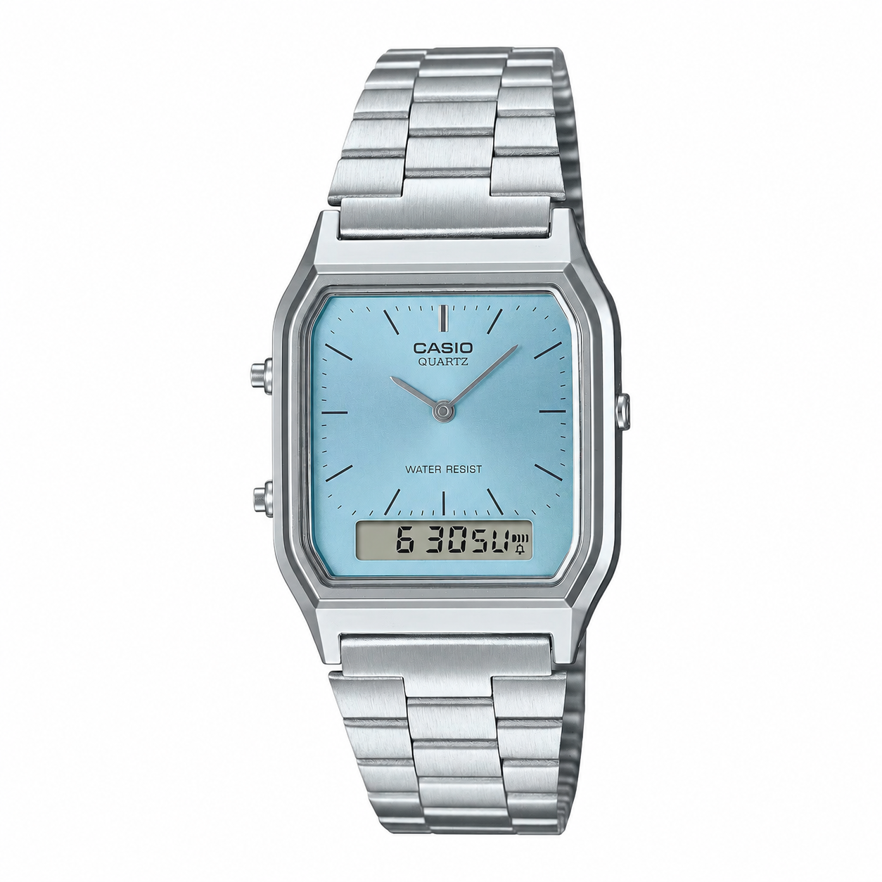 RELOJ CASIO AQ-230A PLATEADO | CAS-54 - 1