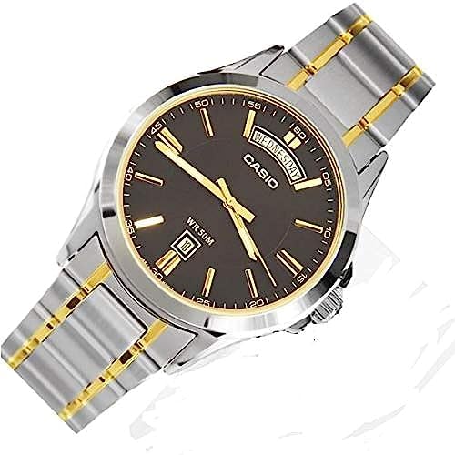 RELOJ CASIO HOMBRE MTP-1381G-1AVDF NEGRO | SKU: CAS-106 - 2