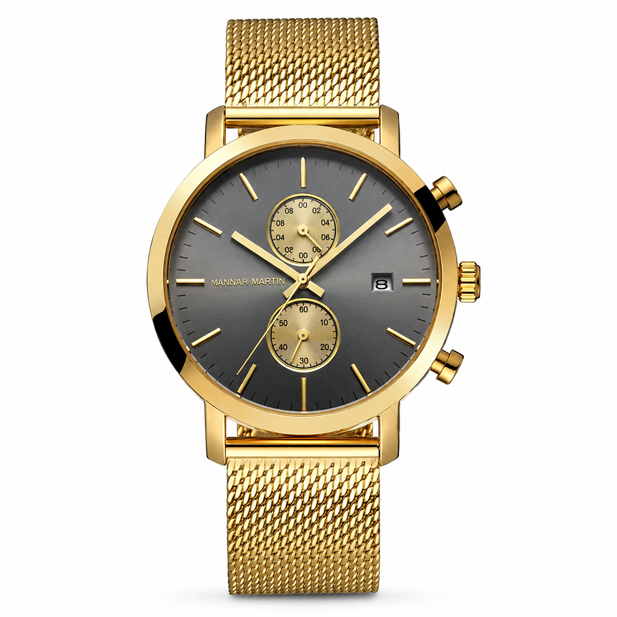 RELOJ HANNAH MARTIN PARA HOMBRE - ELEGANTE Y CASUAL - NEGRO | HAN-91 - 1